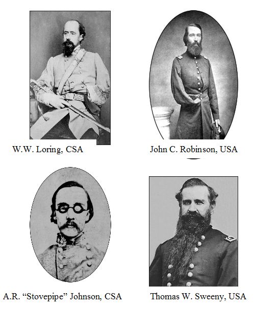 Four Generals with Missing Parts